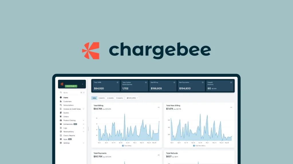 Charge Bee - Best SaaS Billing Software